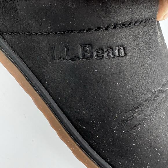 L.L. Bean Clogs Womens Size 6 Black Mule Slip On D - Picture 2 of 10